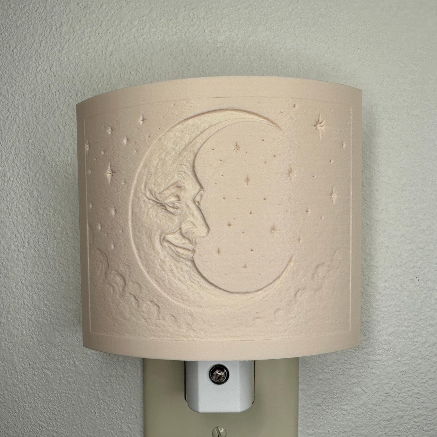 Moon and Stars Night Light: Whimsical Celestial Nursery Decor