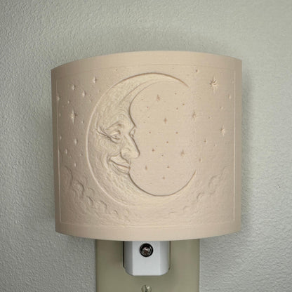 Moon and Stars Night Light: Whimsical Celestial Nursery Decor