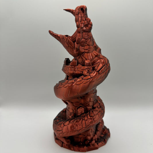 Snake Dice Tower | 3D Printed Serpent Roller for DnD & RPG