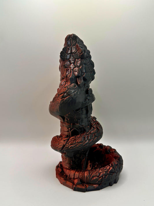 Snake Dice Tower | 3D Printed Serpent Roller for DnD & RPG