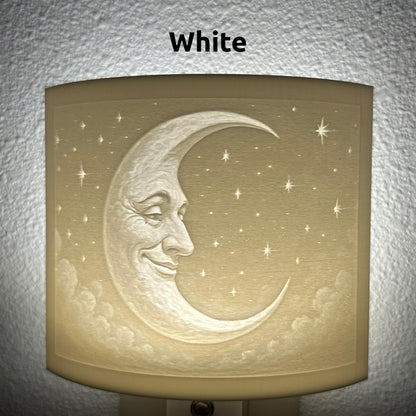 Moon and Stars Night Light: Whimsical Celestial Nursery Decor