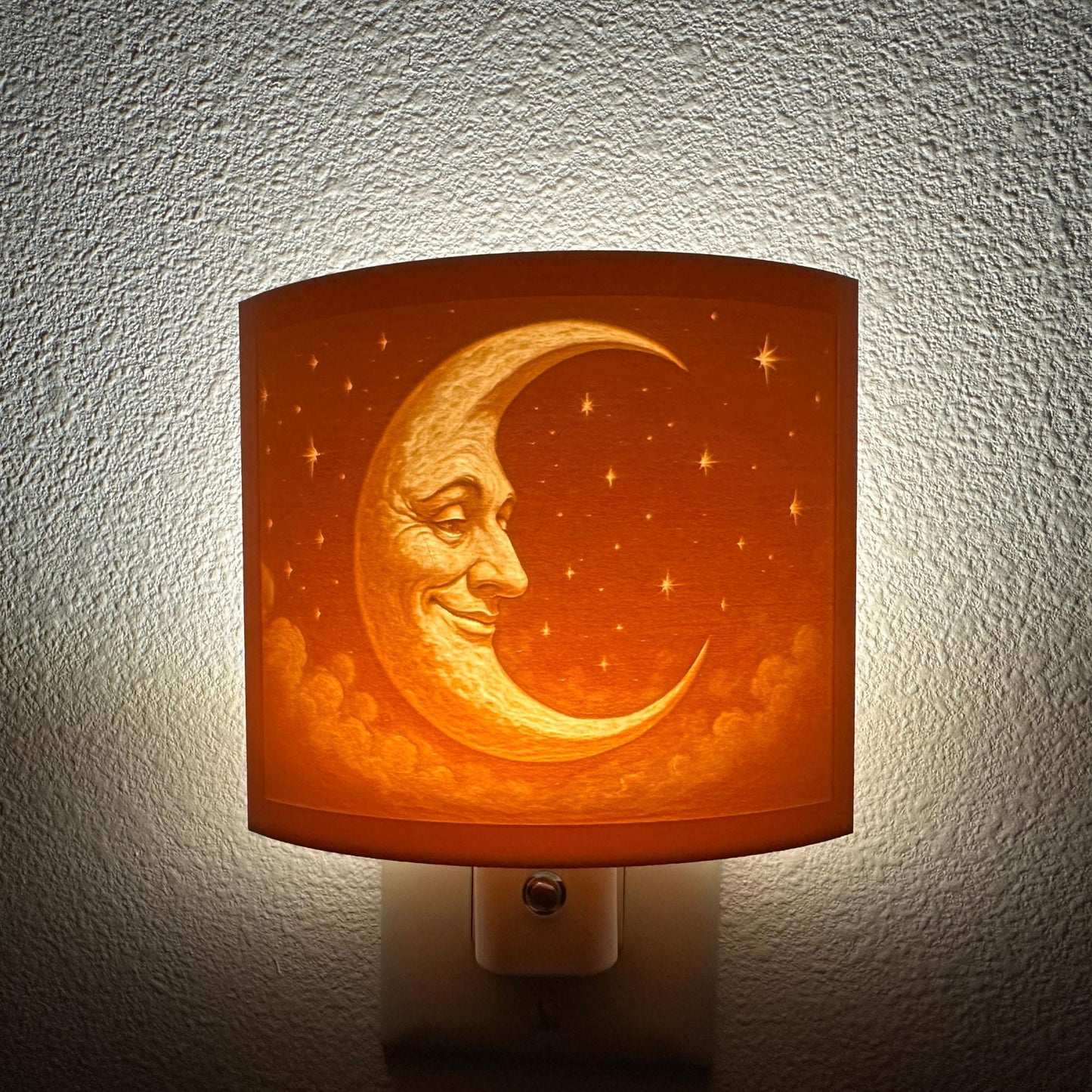 Moon and Stars Night Light: Whimsical Celestial Nursery Decor