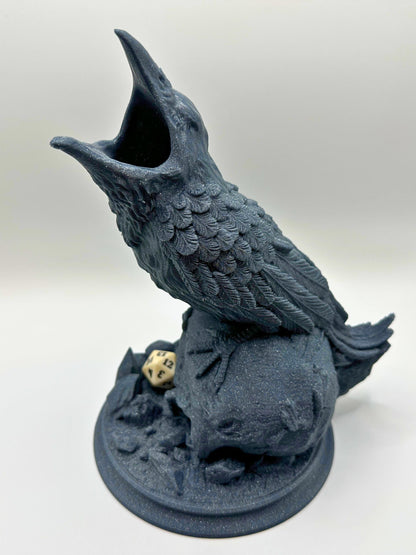Raven Dice Tower | Gothic 3D Printed RPG Gaming Accessory