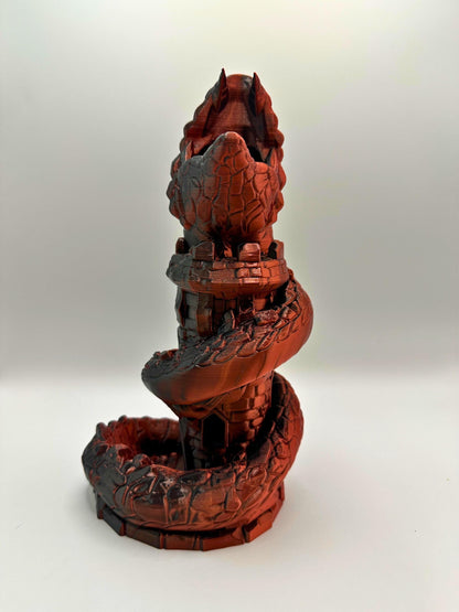 Snake Dice Tower | 3D Printed Serpent Roller for DnD & RPG