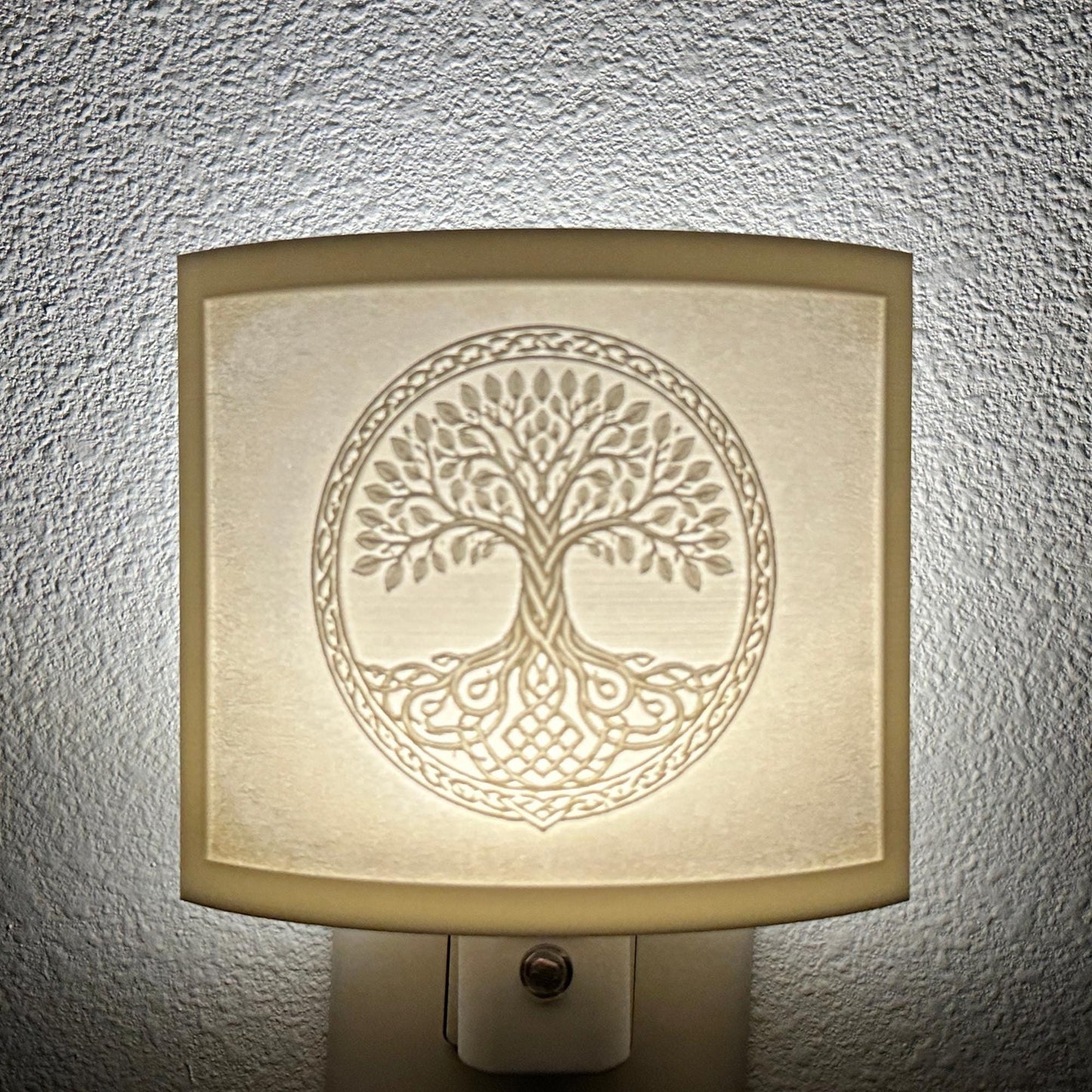 Celtic Tree of Life Night Light | Celtic Decor, Plug In, Auto On/Off