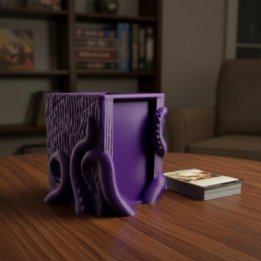 Tentacle MTG Deck Box – Commander Card Display, Custom Color TCG Storage