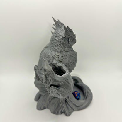 Owl Dice Tower | Tabletop RPG Dice Roller | D20 Fantasy Accessory | D&D Gift | Choose Your Color