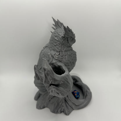Owl Dice Tower | Tabletop RPG Dice Roller | D20 Fantasy Accessory | D&D Gift | Choose Your Color