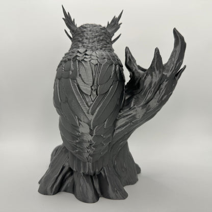 Owl Dice Tower | Tabletop RPG Dice Roller | D20 Fantasy Accessory | D&D Gift | Choose Your Color