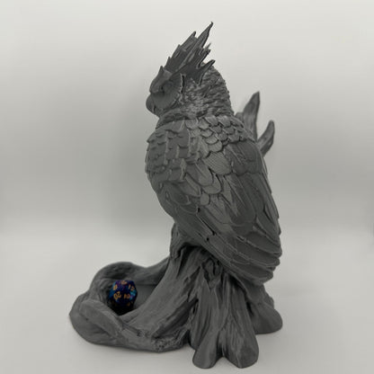 Owl Dice Tower | Tabletop RPG Dice Roller | D20 Fantasy Accessory | D&D Gift | Choose Your Color