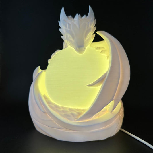 Dragon Night Light, Color Changing LED Lamp, Fantasy Dragon Decor, USB Light with Remote, Unique Gift for Dragon Lovers