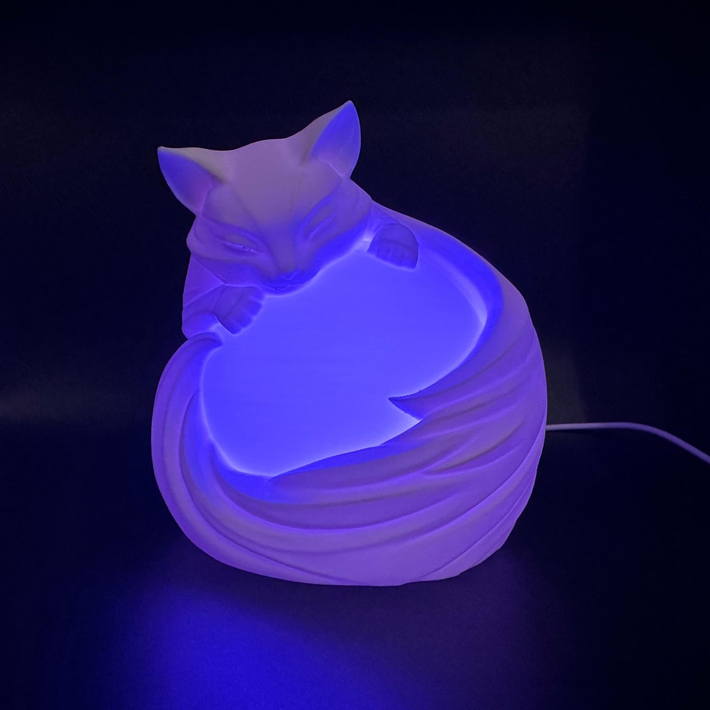 Cat Night Light, Color Changing LED Kitten Lamp, Cute Cat Decor, Cat Lover Gift, USB Light with Remote