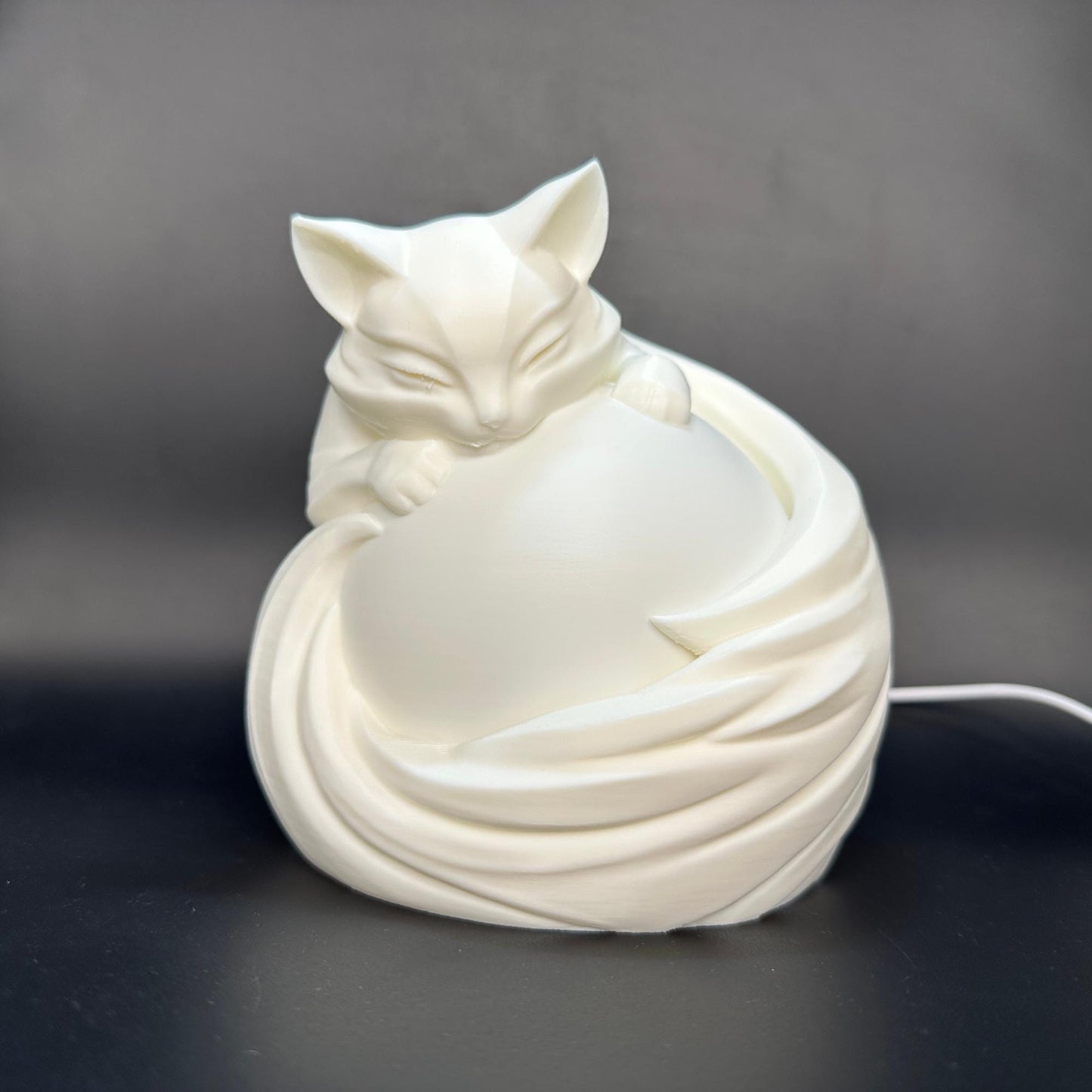 Cat Night Light, Color Changing LED Kitten Lamp, Cute Cat Decor, Cat Lover Gift, USB Light with Remote