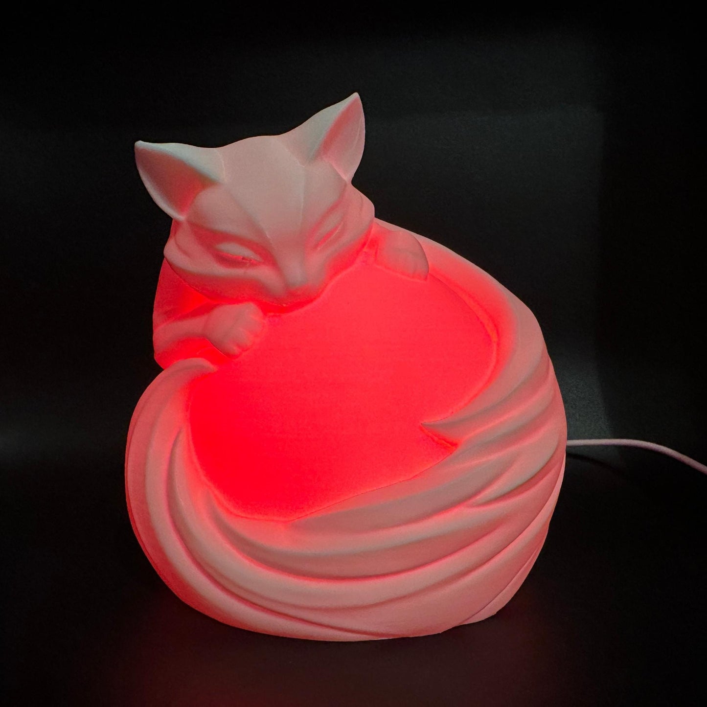 Cat Night Light, Color Changing LED Kitten Lamp, Cute Cat Decor, Cat Lover Gift, USB Light with Remote