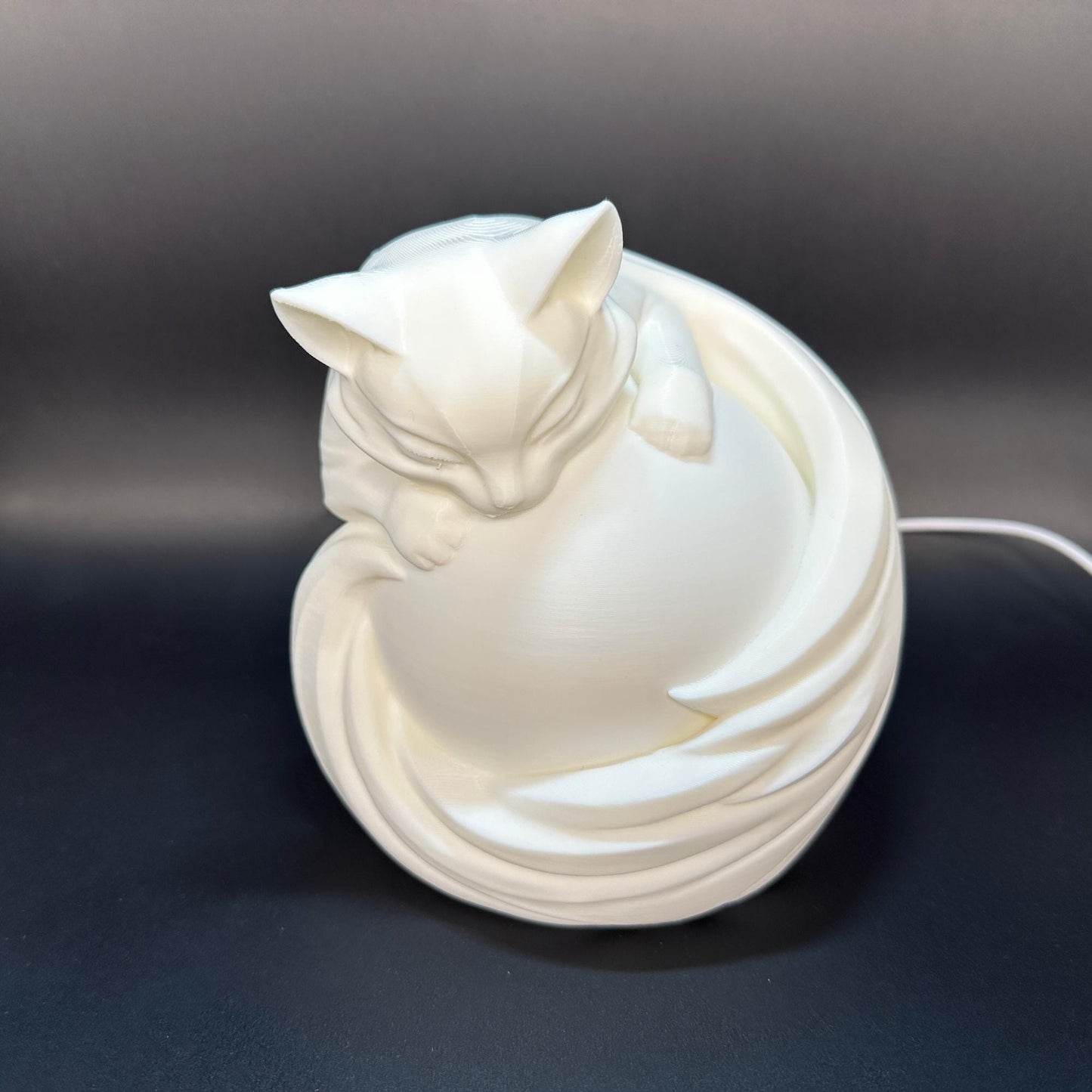 Cat Night Light, Color Changing LED Kitten Lamp, Cute Cat Decor, Cat Lover Gift, USB Light with Remote