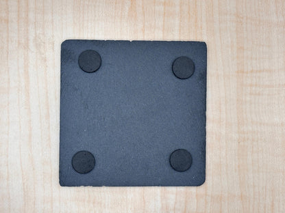 Reserved for Dad's Drink Slate Coaster, Funny Whiskey Gift for Dad